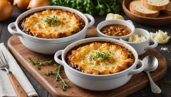Deliciosa Sopa de Cebolla Caramelizada con Pan Gratinado: ¡La Receta Perfecta para Sorprender!